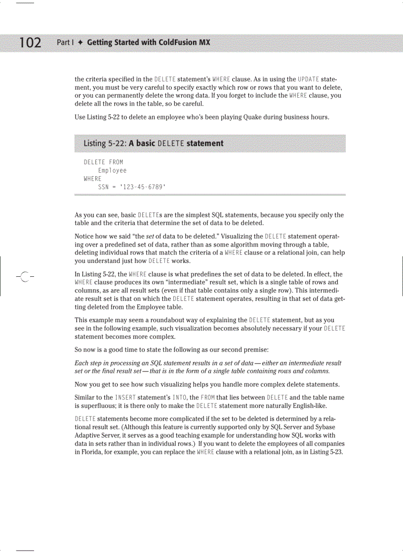 image for page Getting Started with ColdFusion MX