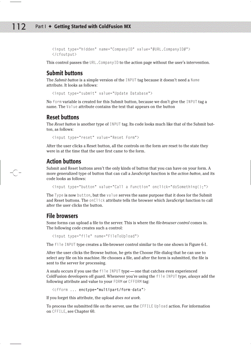 image for page Getting Started with ColdFusion MX