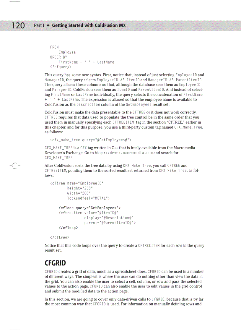 image for page Getting Started with ColdFusion MX