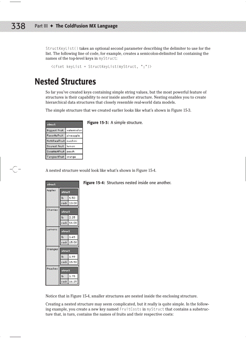 image for page Working with Structures