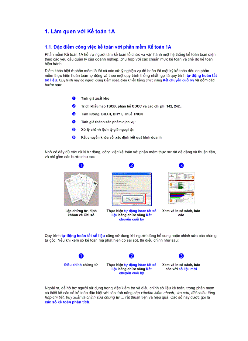 Căn bản về phần mềm kế toán 1a