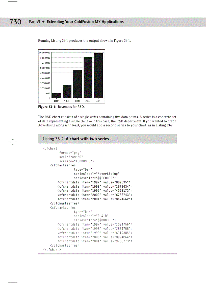 image for page Integrating ColdFusion MX with Other Technologies