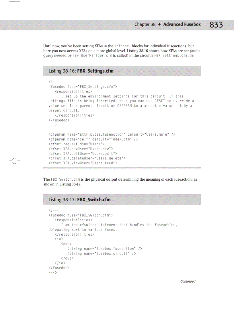 image for page ColdFusion MX Development Practices Figure