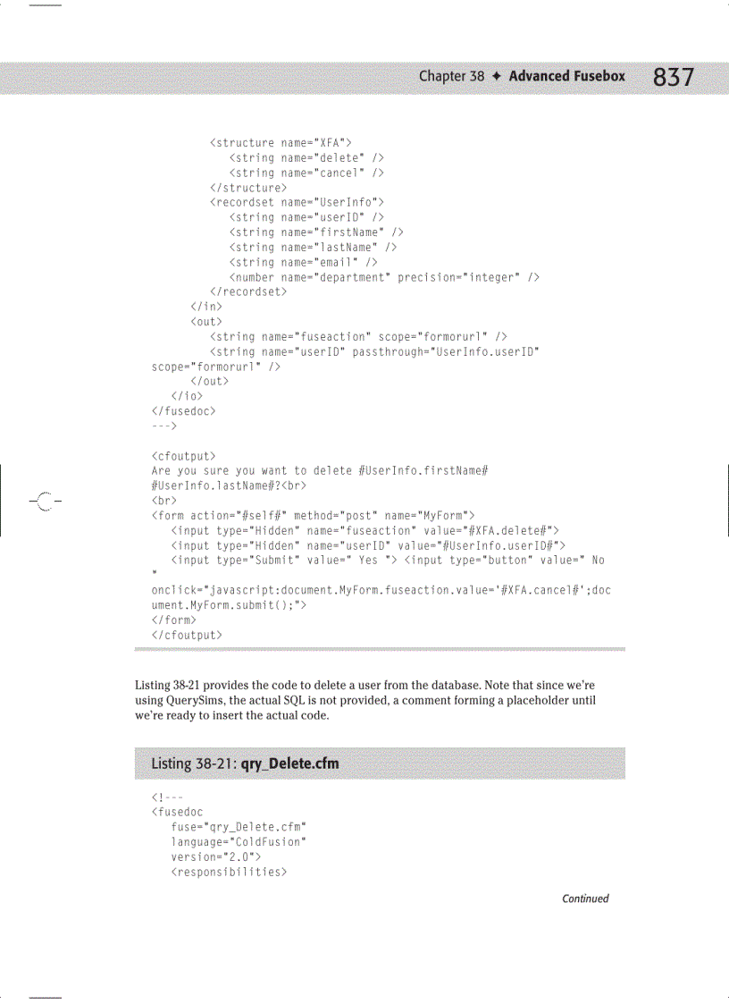 image for page ColdFusion MX Development Practices Figure