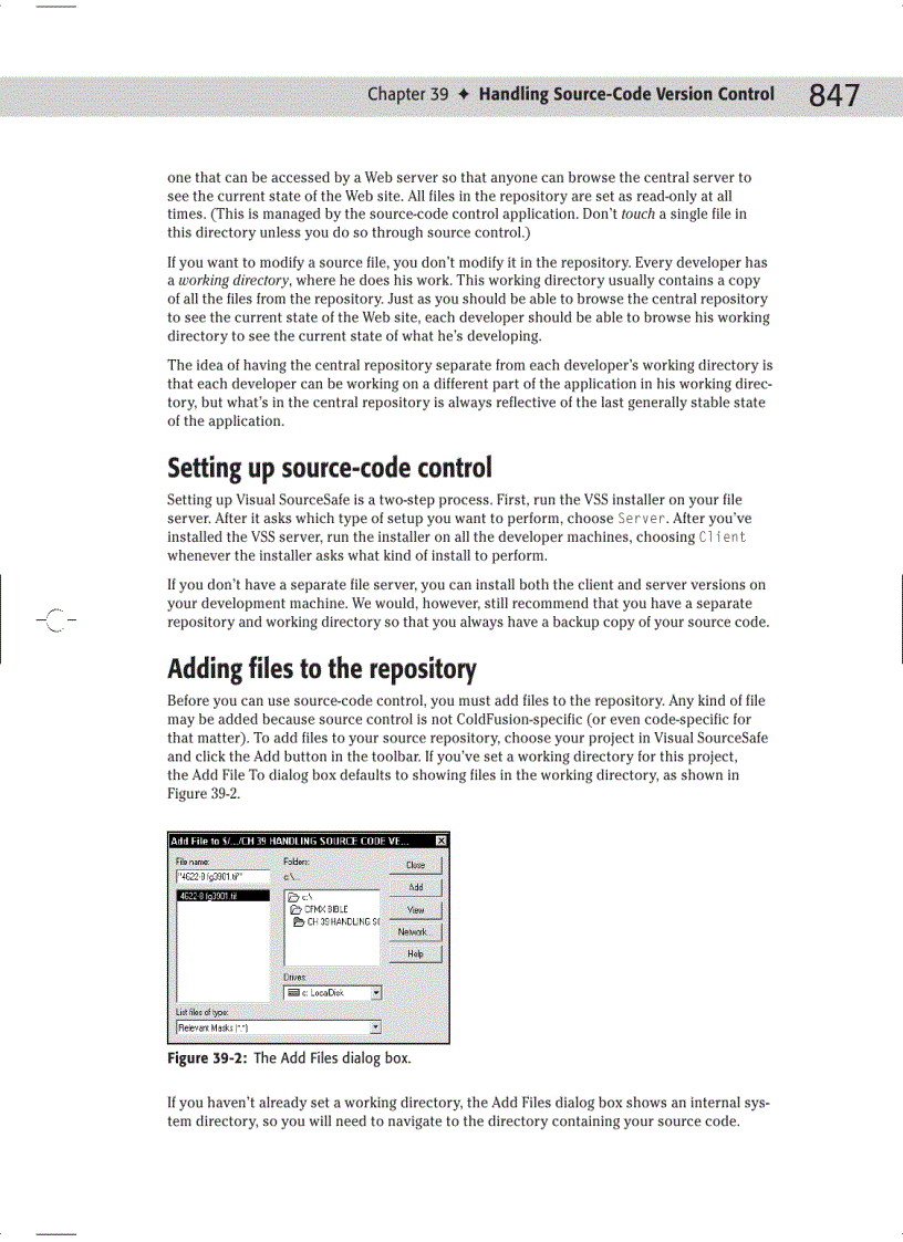image for page ColdFusion MX Development Practices Figure