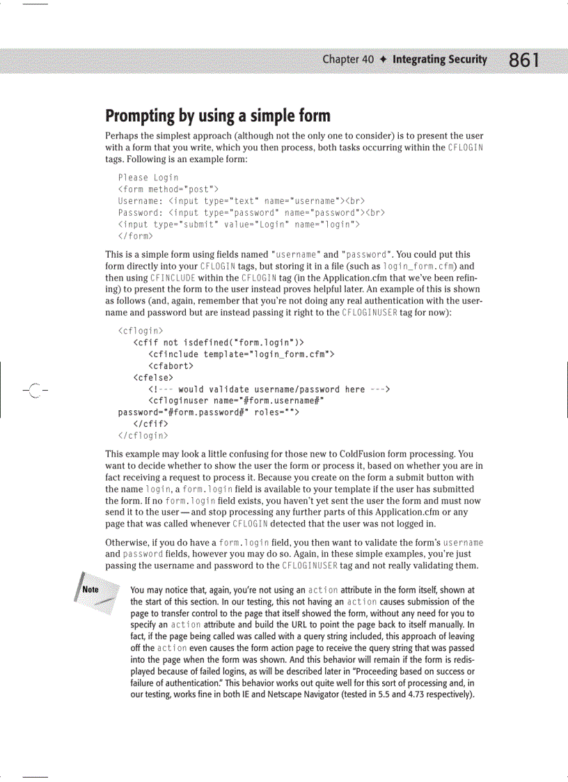 image for page ColdFusion MX Development Practices Figure