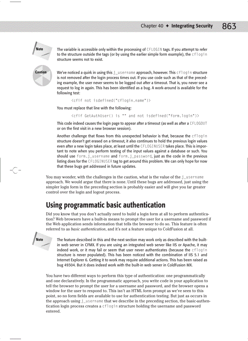 image for page ColdFusion MX Development Practices Figure