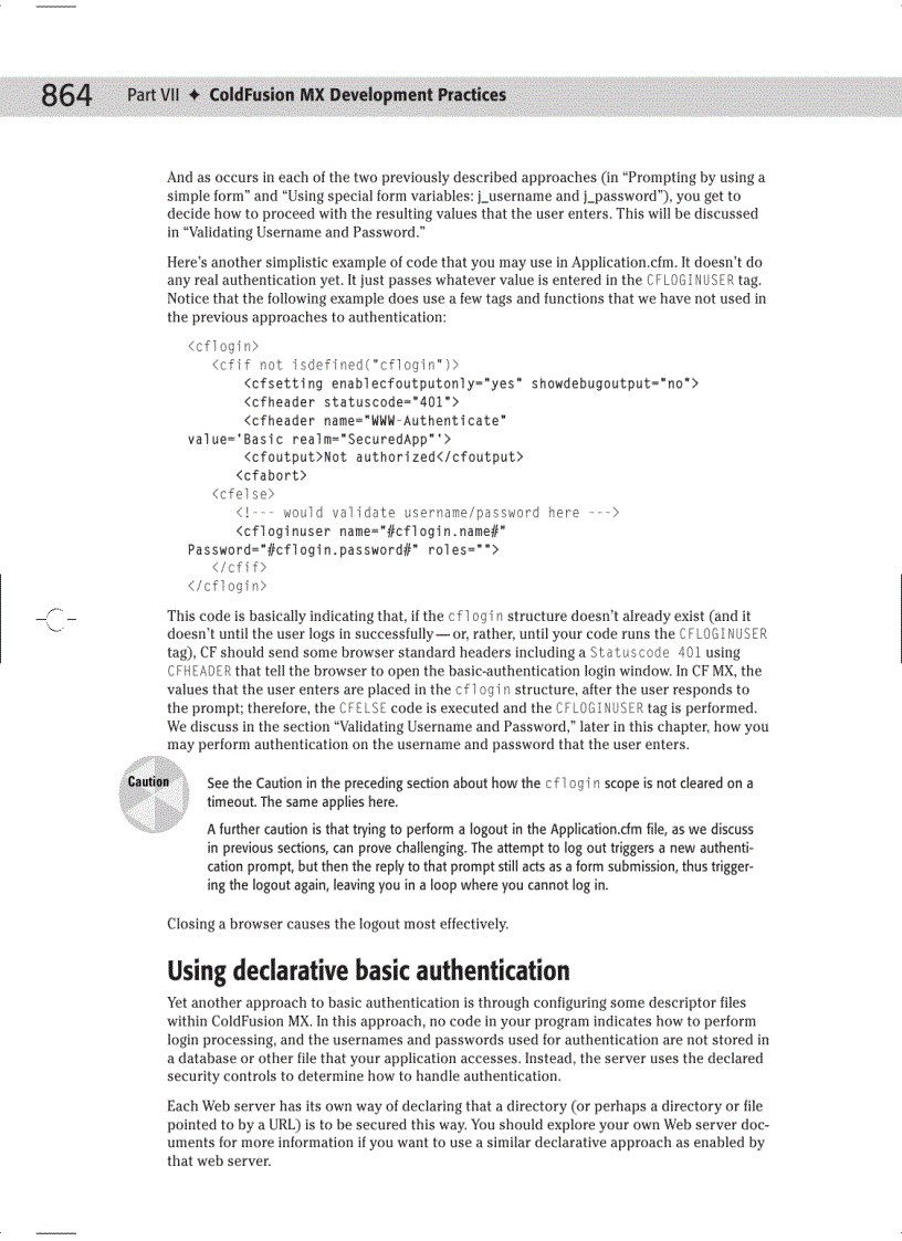 image for page ColdFusion MX Development Practices Figure