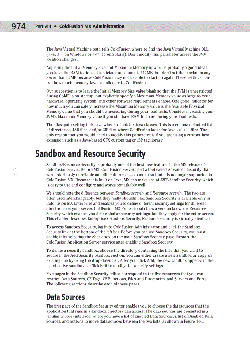 image for page Defining a new Oracle datasource