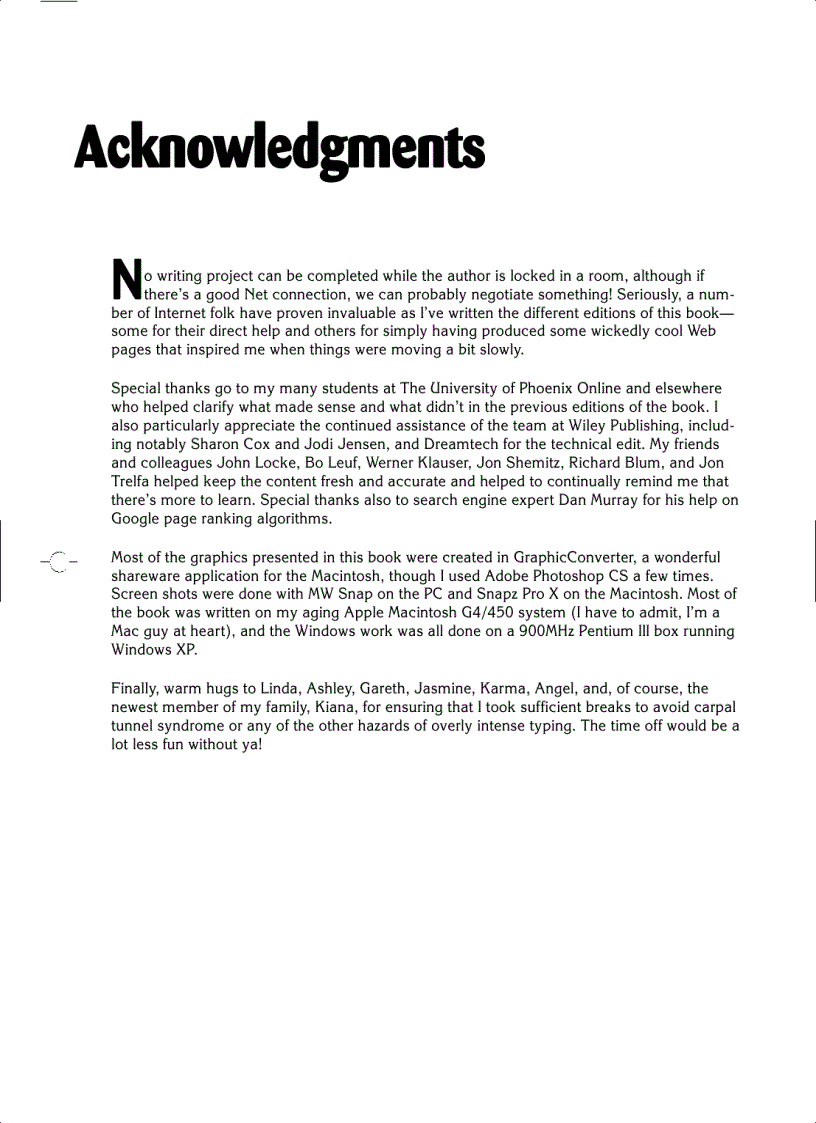 image for page Creating Cool Web Sites with HTML XHTML and CSS tập 1