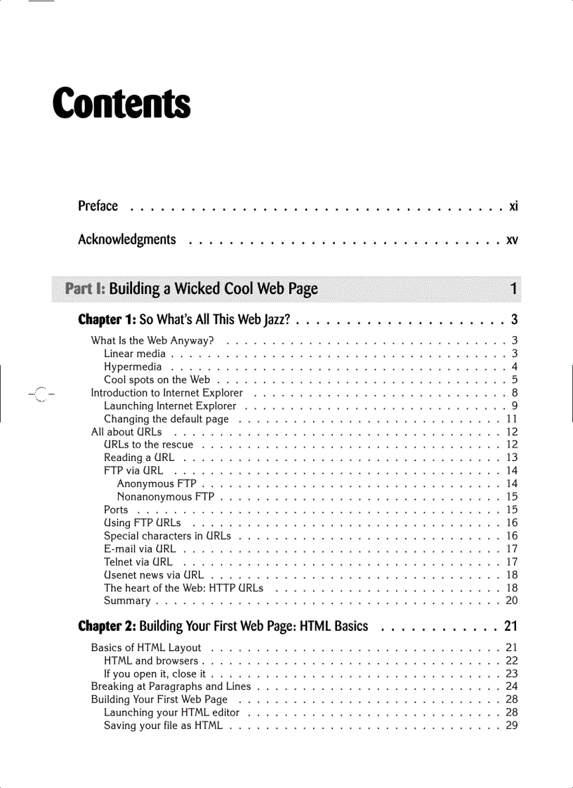 image for page Creating Cool Web Sites with HTML XHTML and CSS tập 1