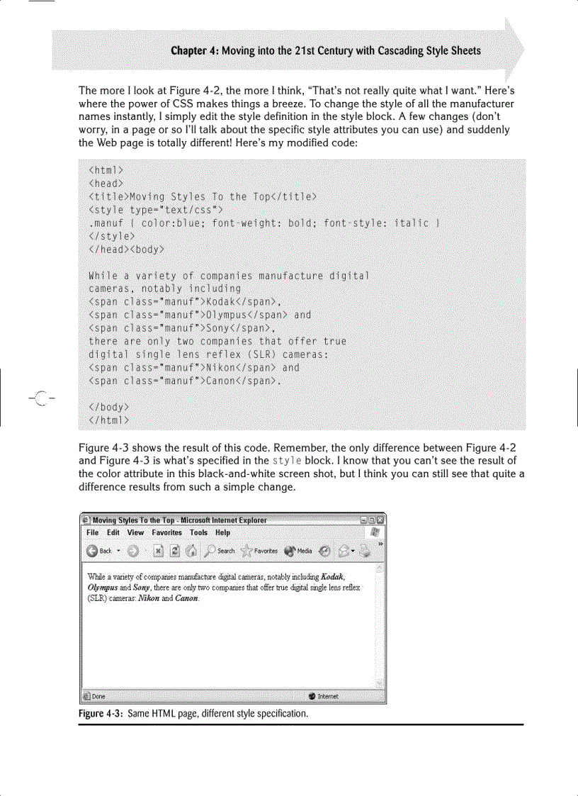 image for page Moving into the 21st Century with Cascading Style Sheets