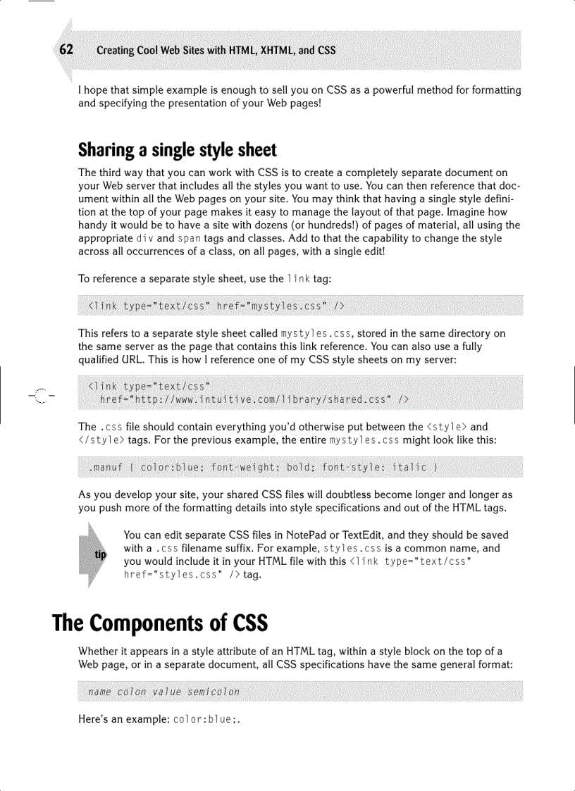 image for page Moving into the 21st Century with Cascading Style Sheets