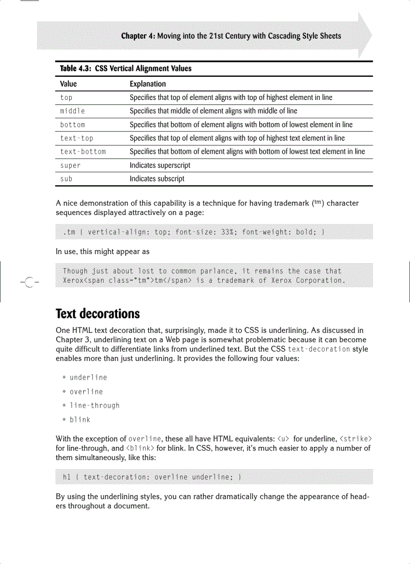 image for page Moving into the 21st Century with Cascading Style Sheets