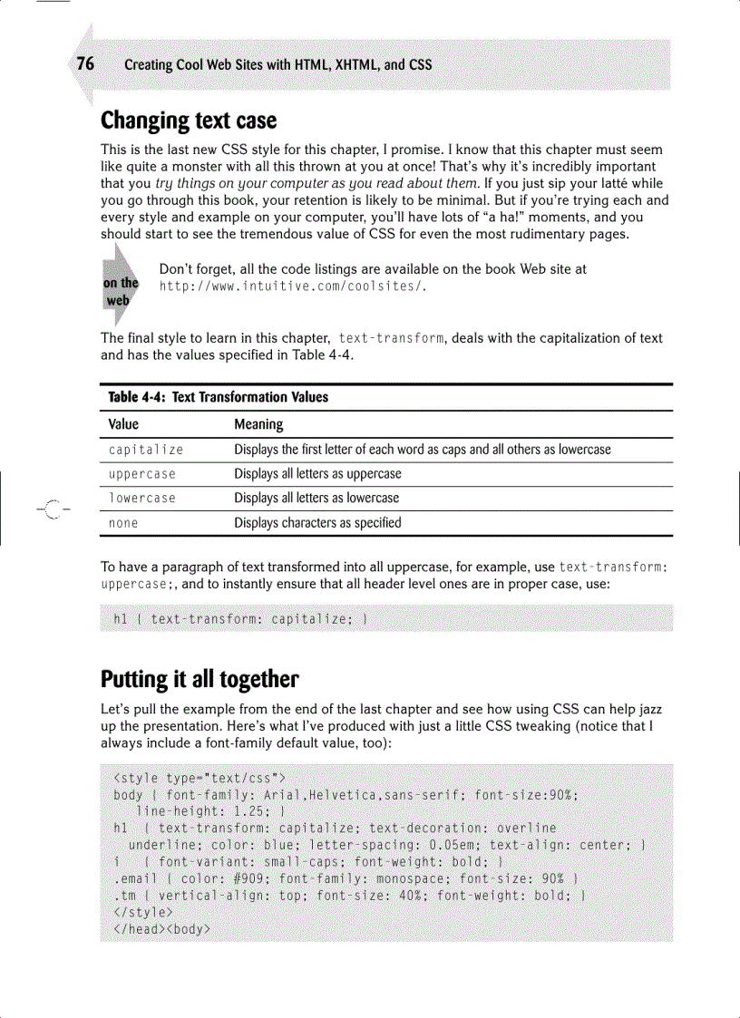 image for page Moving into the 21st Century with Cascading Style Sheets