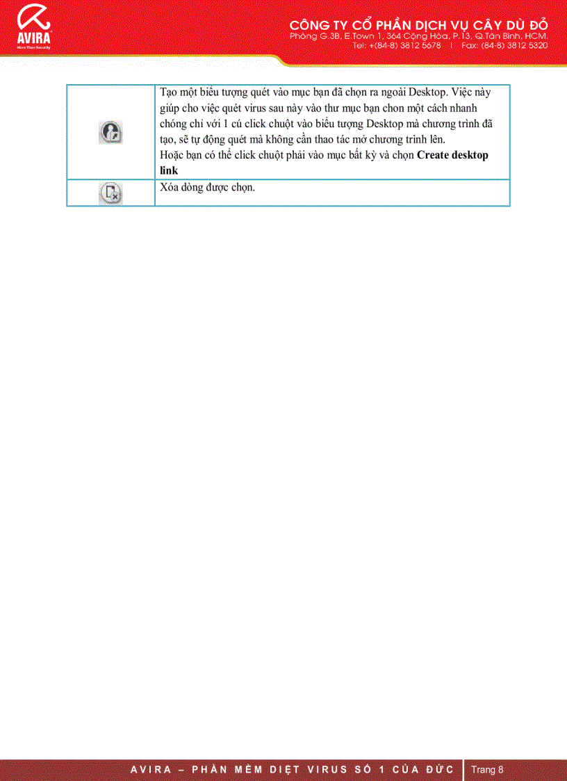 image for page Hướng dẫn sử dụng phần mềm diệt virus avira