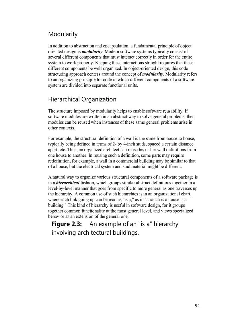 image for page An example of an is a hierarchy involving architectural buildings