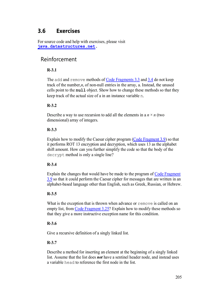 image for page Sample output from the Duck Duck Goose program