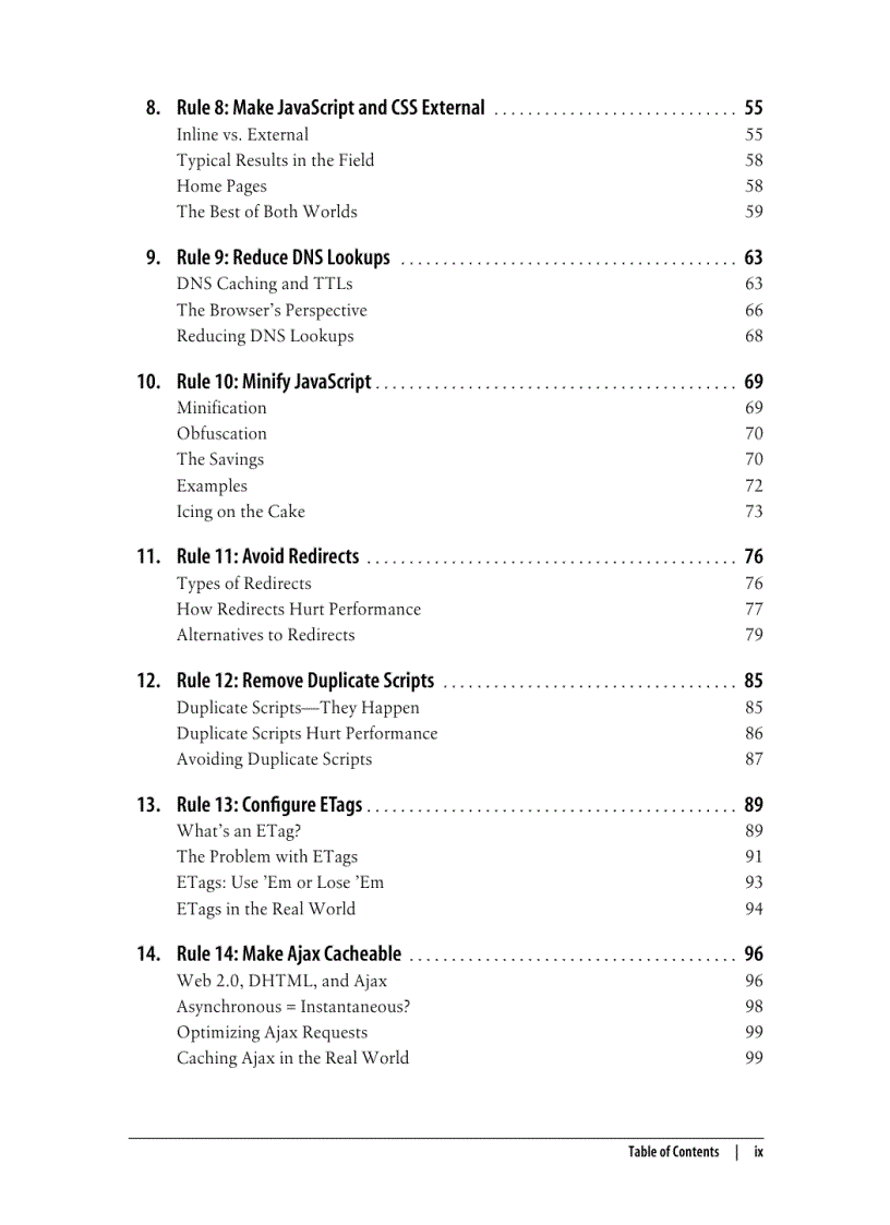 image for page Praise for High Performance Web Sites