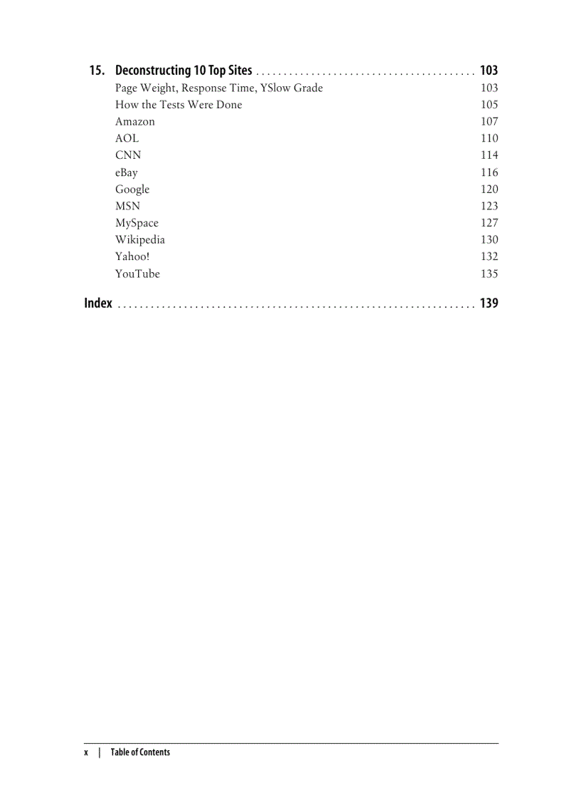 image for page Praise for High Performance Web Sites