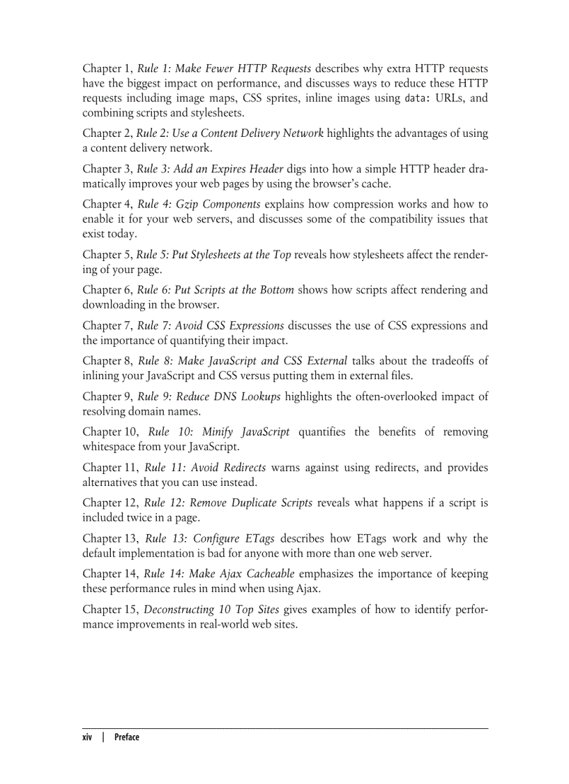 image for page Praise for High Performance Web Sites