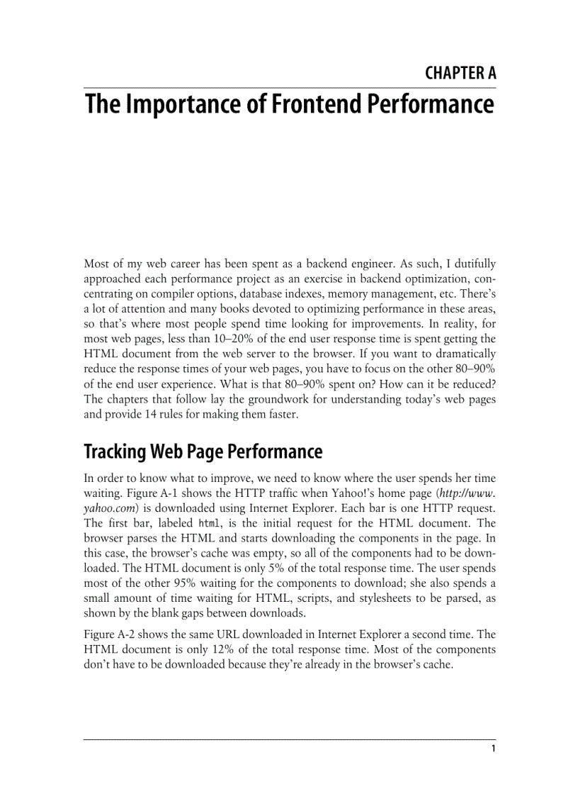 image for page Praise for High Performance Web Sites