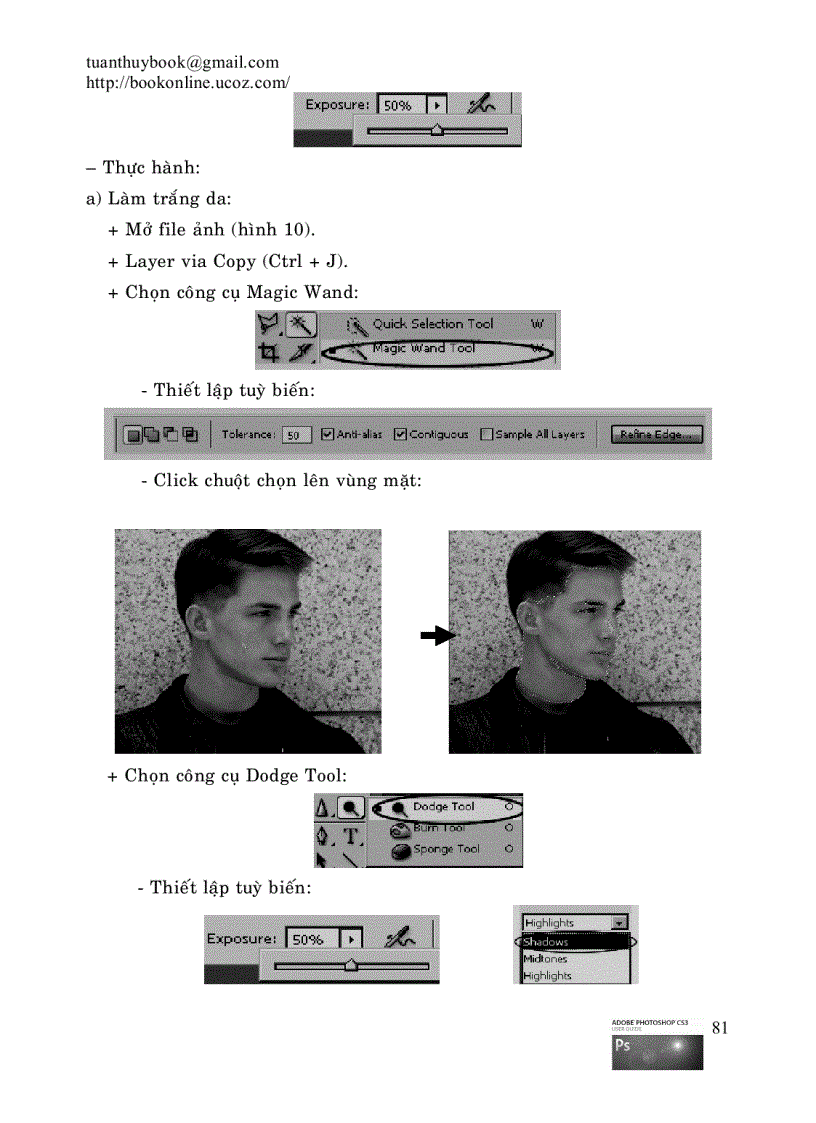 image for page Hướng dẫn họcPhotoshop CS3 1