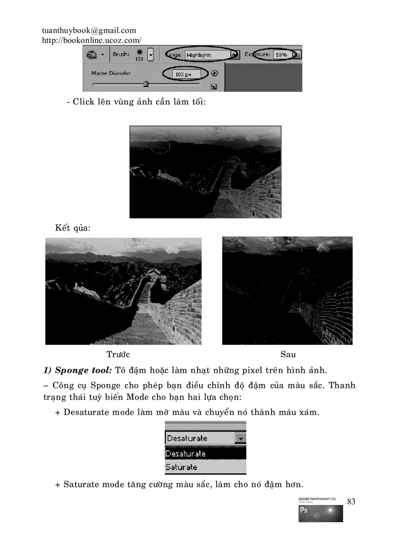 image for page Hướng dẫn họcPhotoshop CS3 1