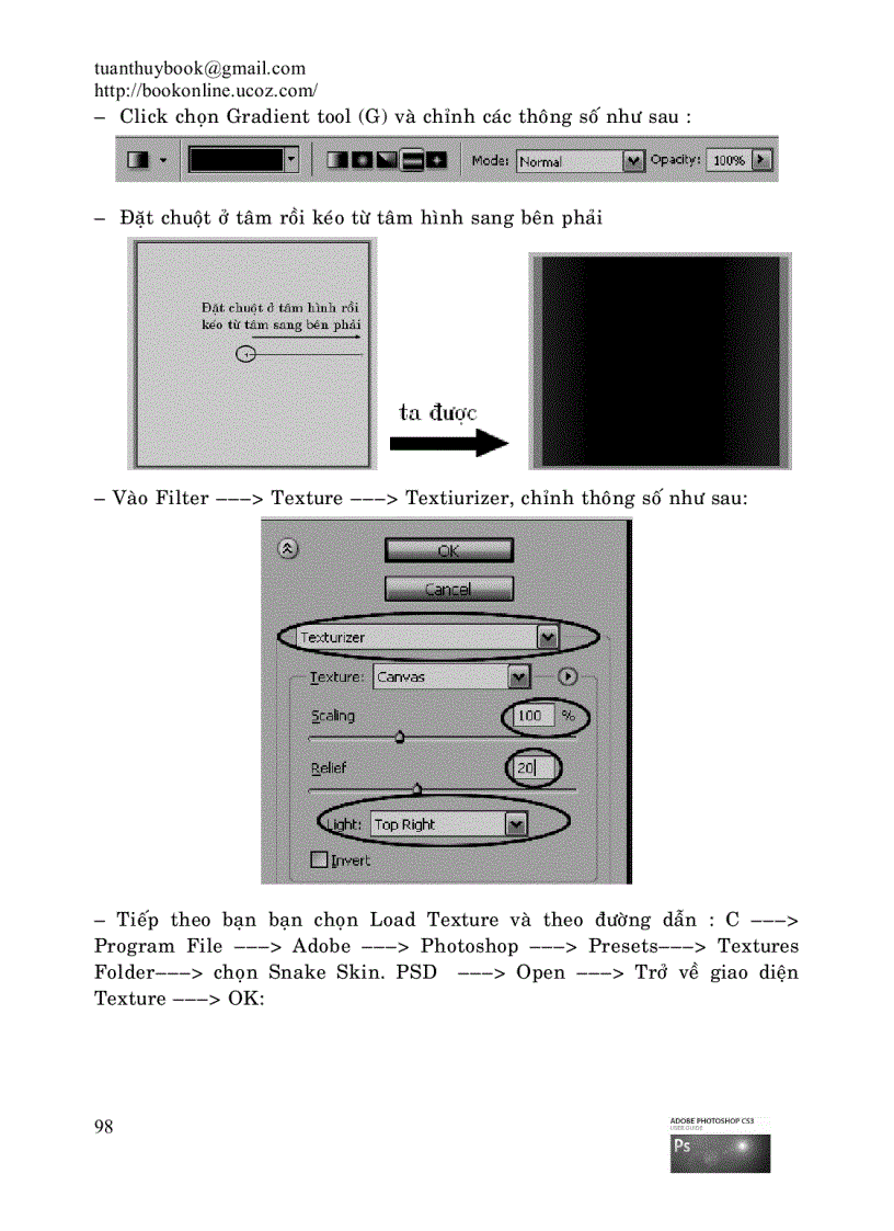 image for page Hướng dẫn họcPhotoshop CS3 1