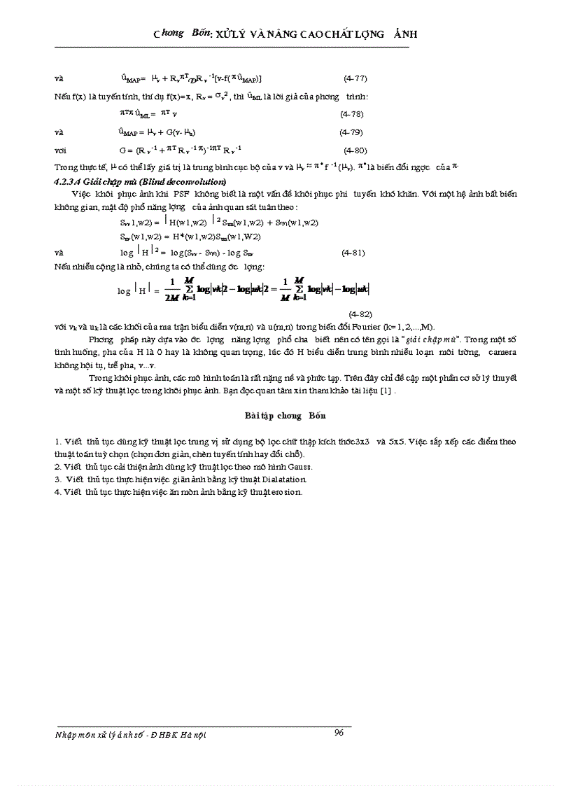 image for page Xử lý và nâng cao chất lượng ảnh image enhancement