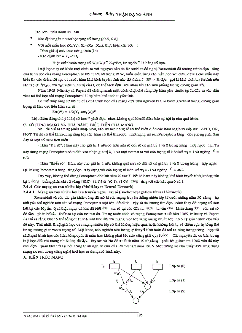 image for page Nhận dạng ảnh Pattern recognition 1