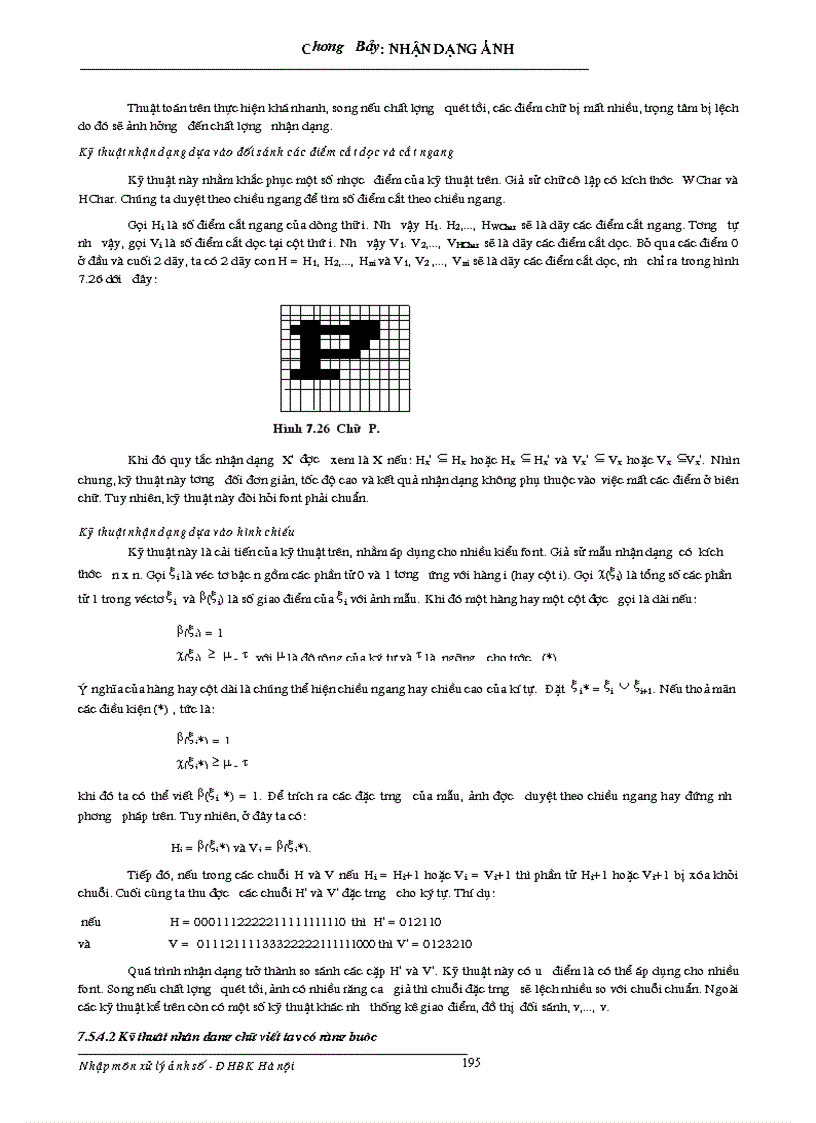 image for page Nhận dạng ảnh Pattern recognition 1