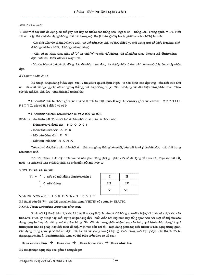image for page Nhận dạng ảnh Pattern recognition 1
