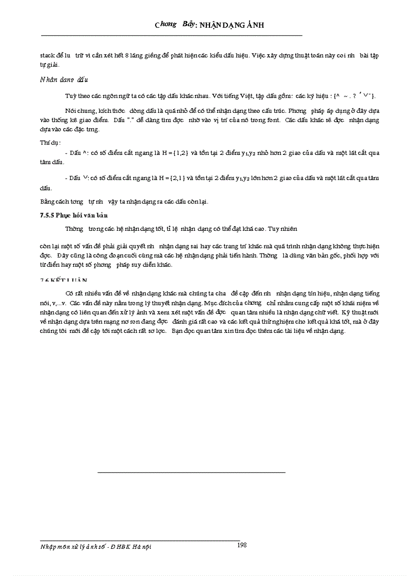 image for page Nhận dạng ảnh Pattern recognition 1