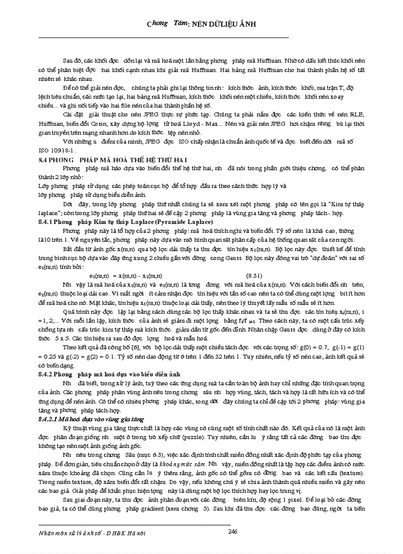 image for page Nén dữ liệu ảnh