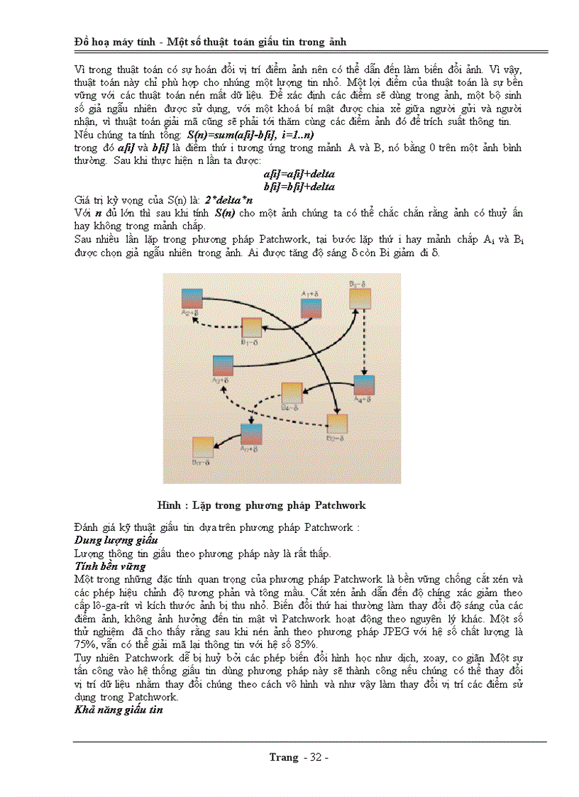 image for page Một số thuật toán giấu tin trong ảnh