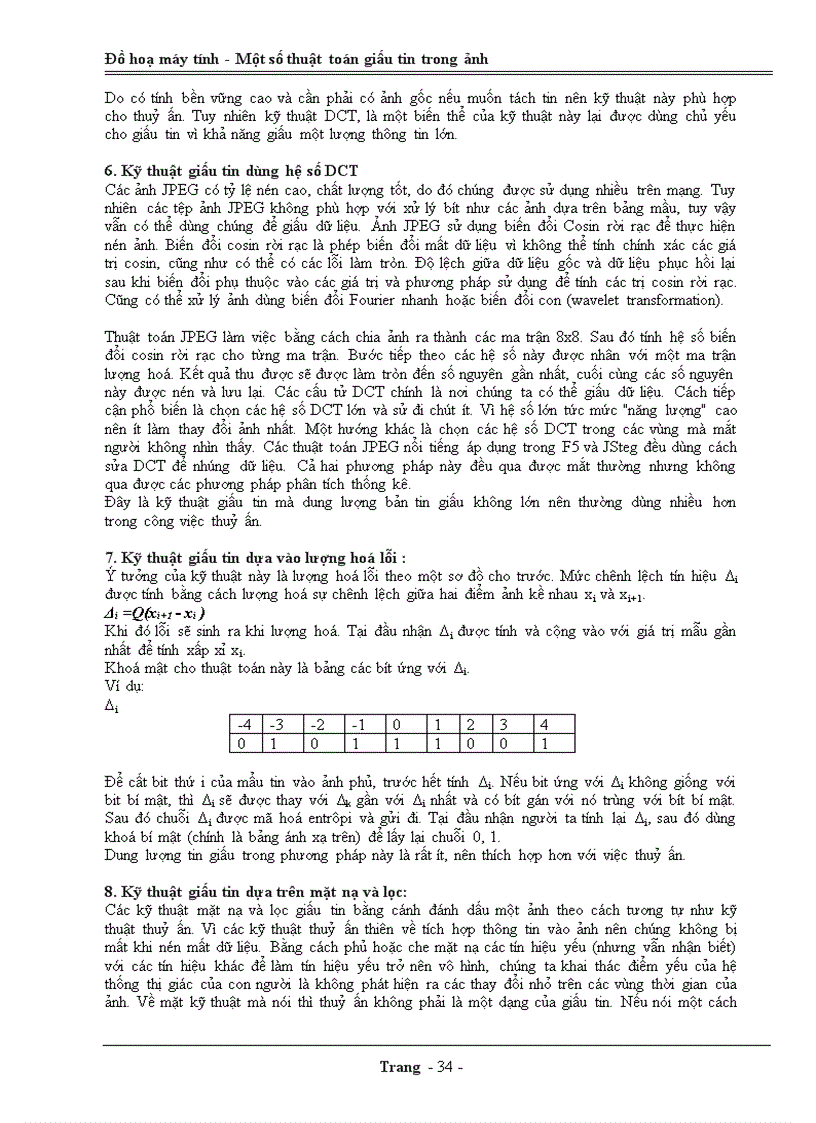 image for page Một số thuật toán giấu tin trong ảnh