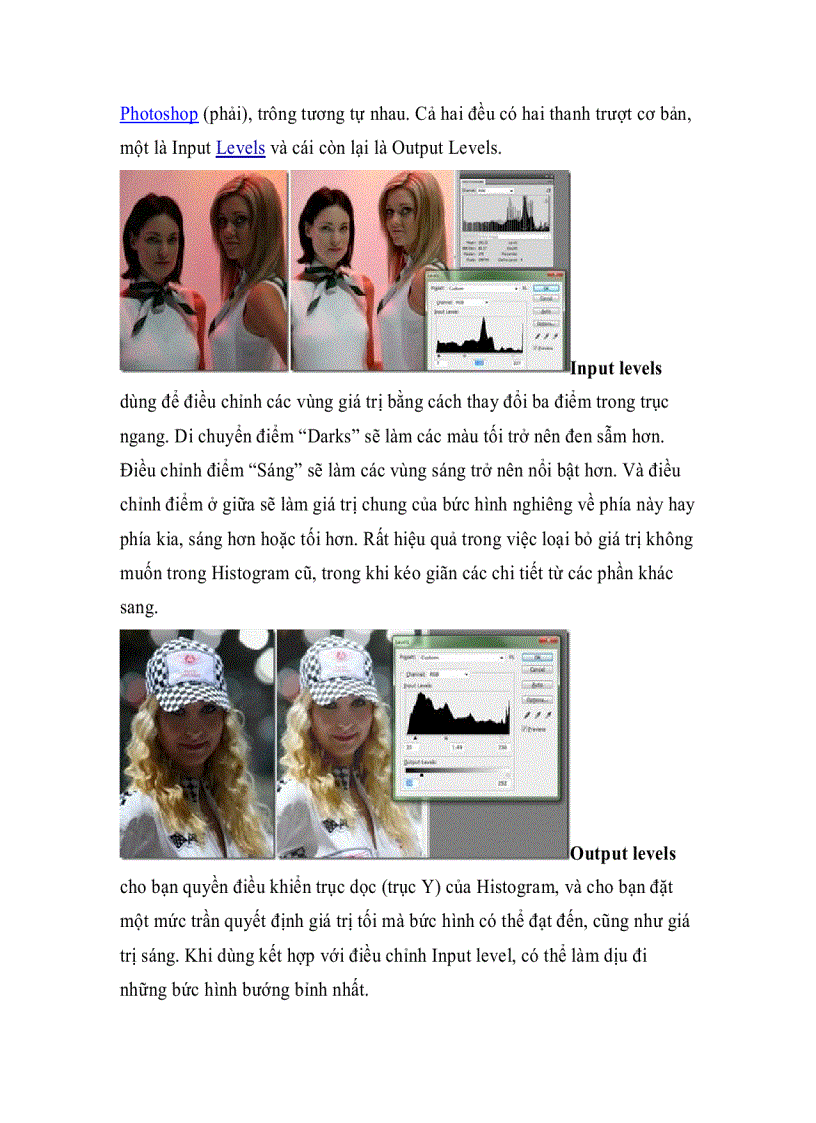 image for page Tạo độ tương phản trong Photoshop