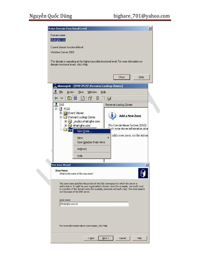image for page Lab Cấu Hình MCSE môn 70 294 Cài đặt và Cấu hình AD