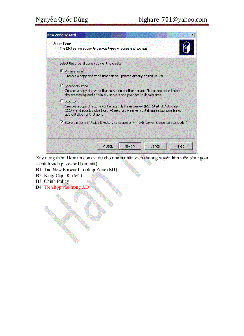 image for page Lab Cấu Hình MCSE môn 70 294 Cài đặt và Cấu hình AD