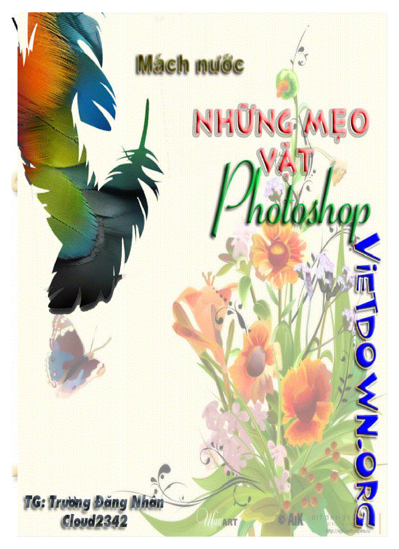 image for page Mẹo vặt photoshop