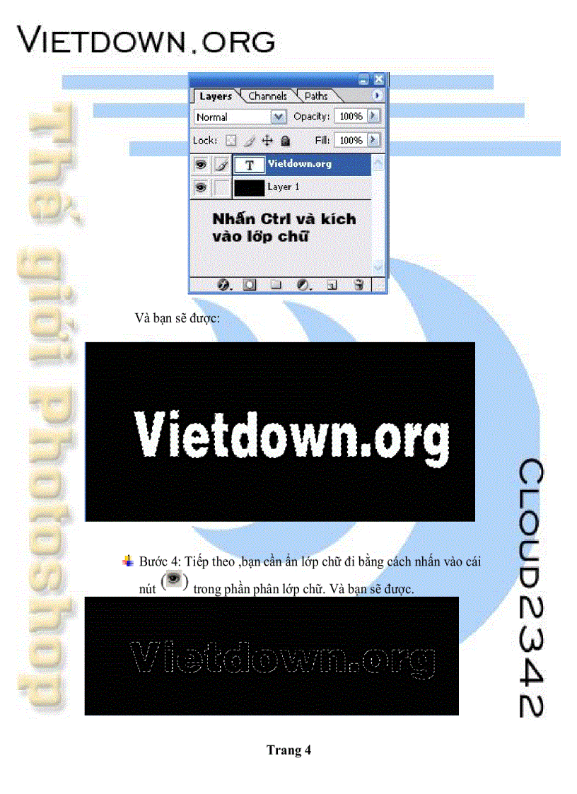 image for page Mẹo vặt photoshop