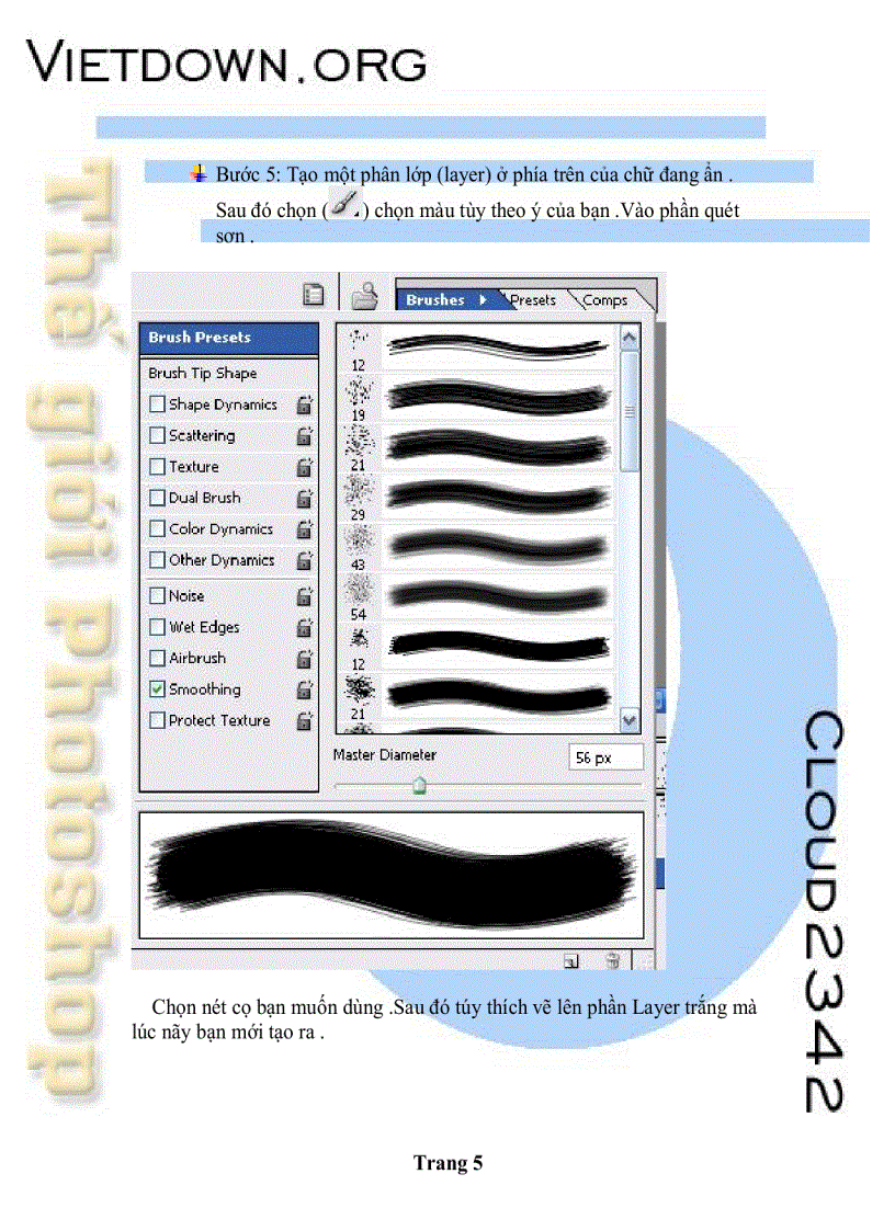image for page Mẹo vặt photoshop