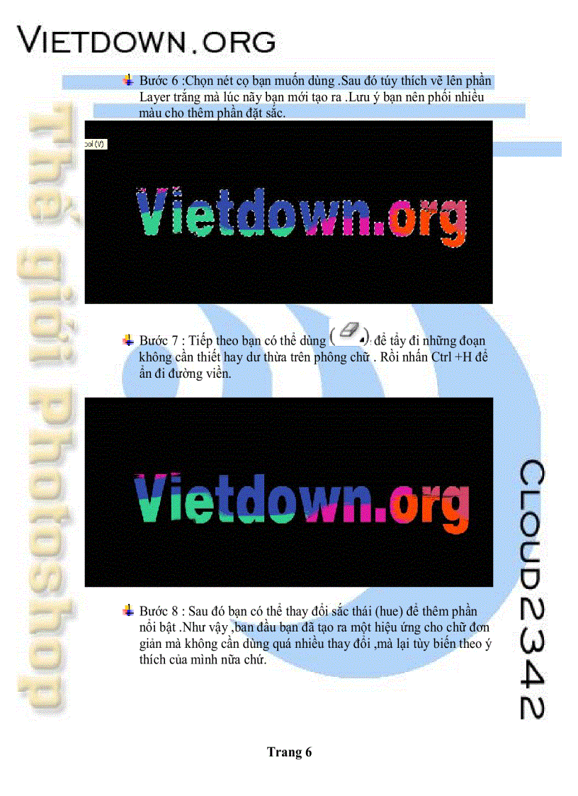 image for page Mẹo vặt photoshop