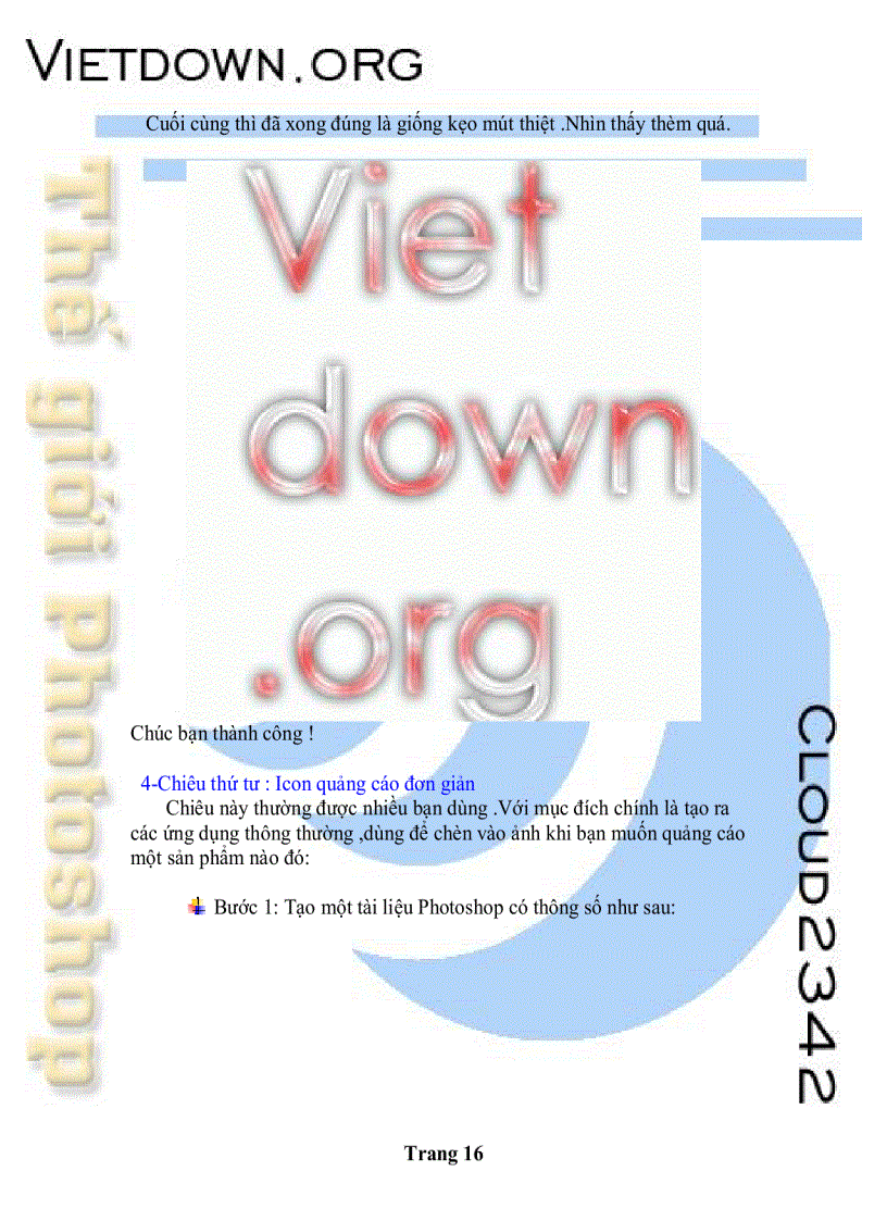 image for page Mẹo vặt photoshop