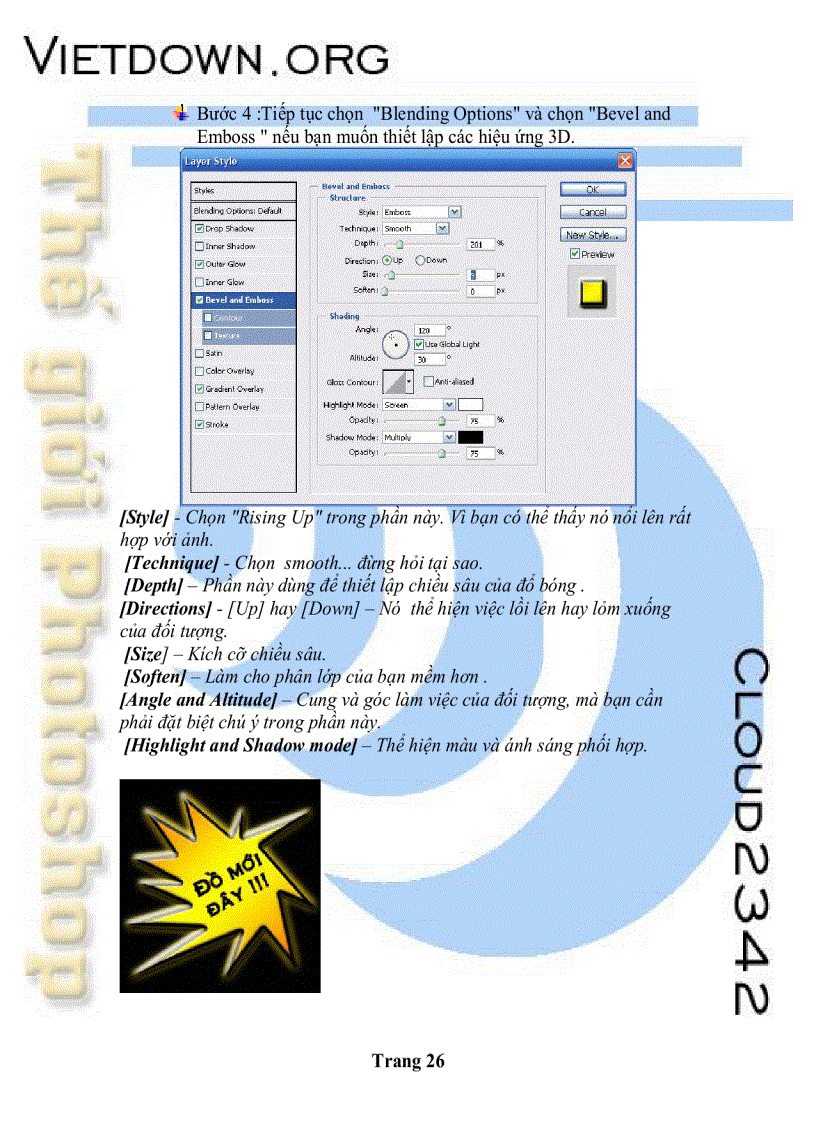 image for page Mẹo vặt photoshop