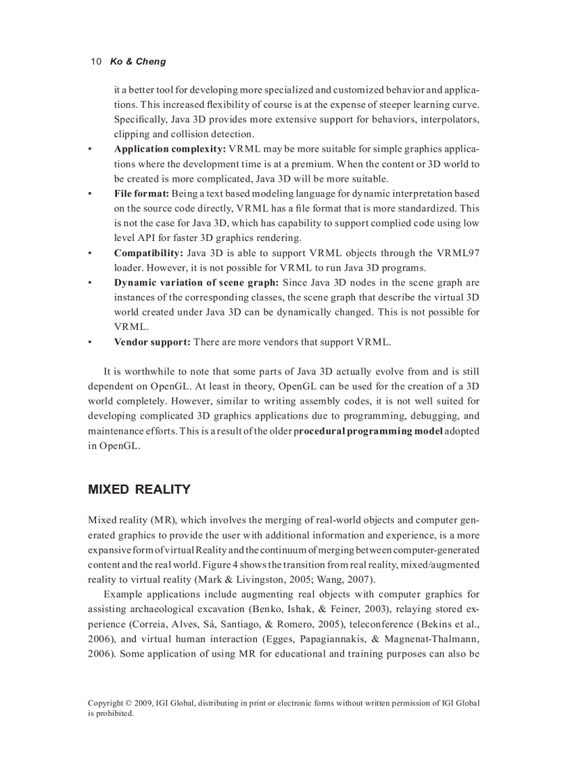 image for page Interactive Web Based Virtual Reality with Java 3D