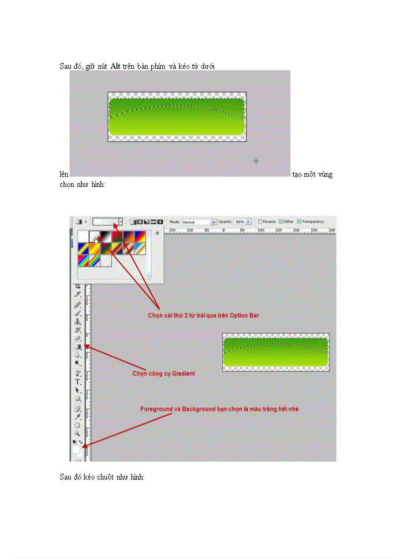 image for page Tạo nút bấm