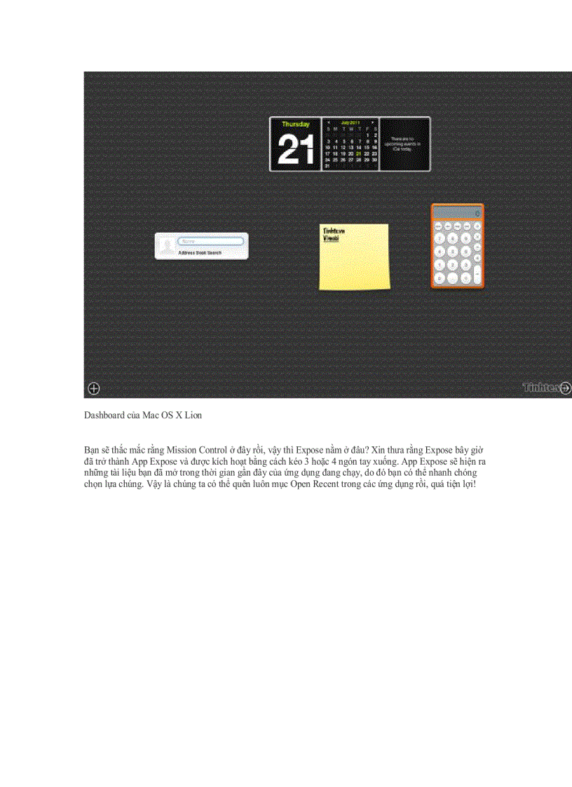 image for page Cảm nhận những tính năng nổi bật của Mac OS X Lion 10 7