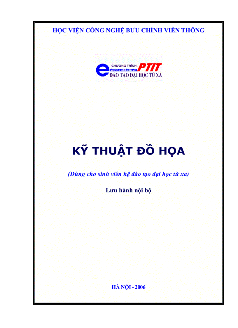 image for page Kỹ thuật đồ họa